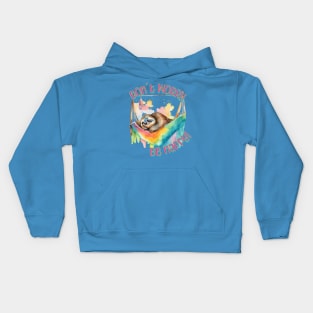 Don´t worry, be nappy Kids Hoodie